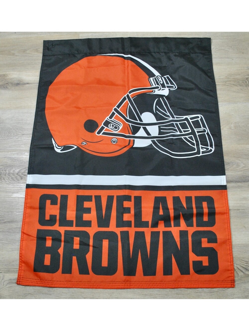 Cleveland Browns NFL Football Orange Decor Home Sign Banner Flag 27in x 38in